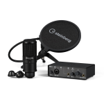 Steinberg IXO Podcast Pack Kit per Podcast di Interfaccia Audio Microfono Supporto e Filtro Anti-Pop