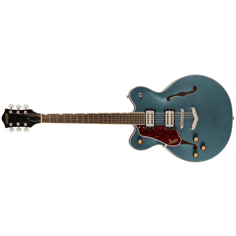 Gretsch G2622LH Streamliner™ Center Block Double-Cut with V-Stoptail, Left-Handed, Broad'Tron™ BT-3S Pickups,Gunmetal