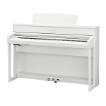 Kawai CA701W White Pianoforte Digitale 88 Tasti Bianco Satinato
