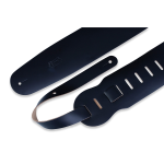 Levy's M4-BLK Tracolla in pelle pieno fiore Black 3 1/2"