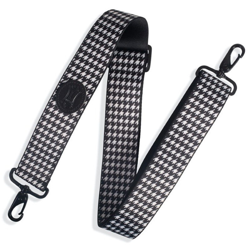 Levy's MCP-001 Tracolla in poliestere Houndstooth 2"