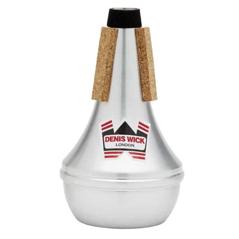 Denis Wick Sordina per tromba in Re o cornetta in Mi b dritta in alluminio