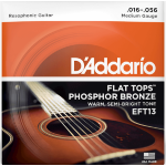 D'addario EFT13 Corde DOBRO Resophonic Fosforo Flat Tops 16-56