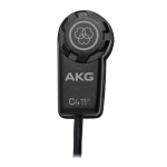 AKG C411L Pickup a Condensatore per Strumenti Acustici