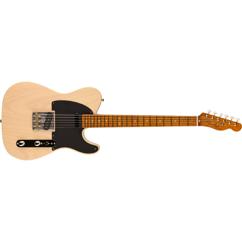 Fender Custom Shop American Custom Telecaster® NOS, 1-Piece Roasted 3A Flame Maple Neck Fingerboard, Honey Blonde