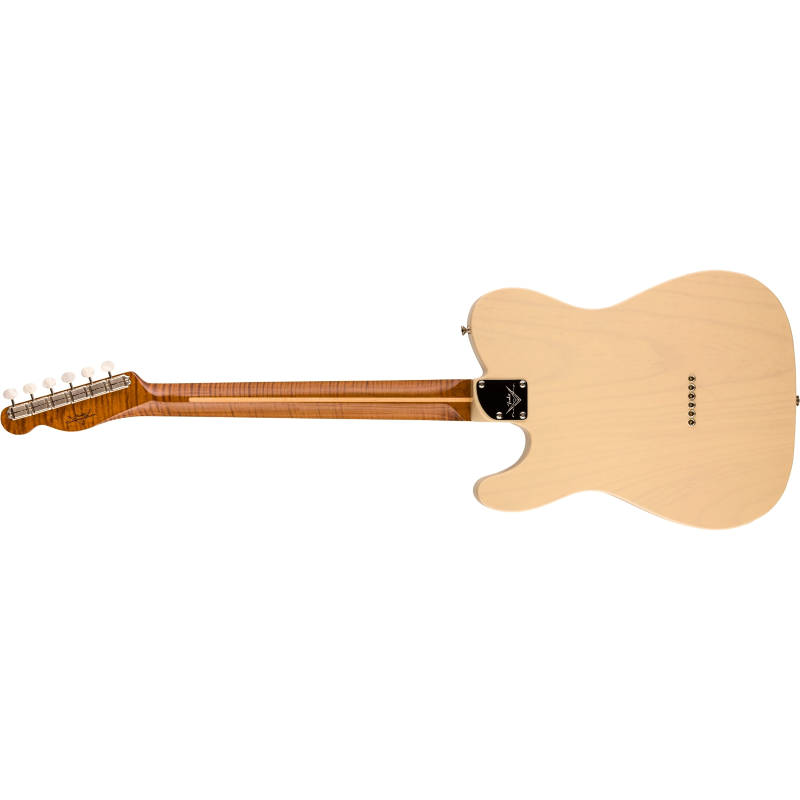 Fender Custom Shop American Custom Telecaster® NOS, 1-Piece Roasted 3A Flame Maple Neck Fingerboard, Honey Blonde