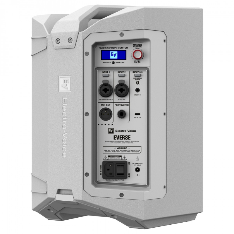 Electro Voice EVERSE 8 WH Spekaer a Batteria 8" 400W Bianco
