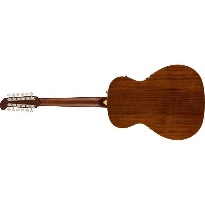 Fender Villager Chitarra 12 corde, Walnut Fingerboard, Tortoiseshell Pickguard, Aged Natural