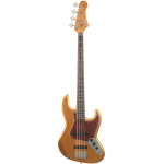 Jet Guitars JJ300-GD-R Jazz Bass Gold