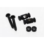 Allparts AP-0727-003 Black Barrel String Guides