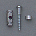 Allparts AP-0727-010 Chrome Barrel String Guides
