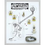 Allparts EP-4140-000 Wiring Kit for Gibson® Les Paul®