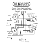 Allparts EP-4144-000 Wiring Kit for Gibson® Jimmy Page Les Paul®