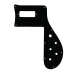 Allparts PG-9847-023 Black Pickguard for Rickenbacker ® 4001