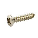 Allparts GS-0091-001 Pick guard screws (20 pieces) phillips head, Nickel