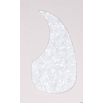 Allparts PG-0090-055 White Pearloid Acoustic Pickguard