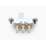 Allparts EP-0260-025 Switchcraft White On-On Slide Switch