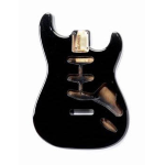 Allparts SBF-BK Black Finished Replacement Body for Stratocaster®