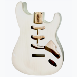 Allparts SBF-WH WHITE FINISHED REPLACEMENT BODY FOR STRATOCASTER®