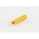 Allparts GS-0002-002 Pack of 12 Gold #4-40 Bridge Height Screws