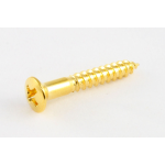 Allparts GS-0003-002 Pack of 4 Gold Strap Button Screws