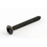 Allparts GS-0003-003 Pack of 4 Black Strap Button Screws