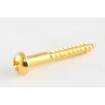 Allparts GS-0013-002 Pack of 6 Gold Tremolo Mounting Screws