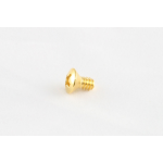 Allparts GS-3263-002 Pack of 8 Gold Switch Mounting Screws