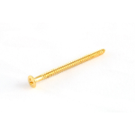 Allparts GS-3312-002 Pack of 4 Gold Soap Bar Pickup Mounting Screws