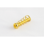 Allparts GS-3324-002 Pack of 6 Gold Metric Bridge Length Screws