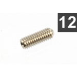 Allparts GS-0049-B01 Bulk Pack of 100 Nickel Metric Guitar Bridge Height Screws