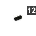 Allparts GS-3349-B03 Bulk Pack of 100 Metric Bridge Height Screws