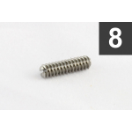 Allparts GS-3377-B05 Bulk Pack of 100 Tele ® and Bass Bridge Height Screws