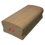 Allparts LT-4871-000 Radius Sanding Block tool for Fret Leveling Fingerboard Inlay, 9 1/2"