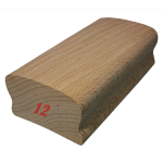 Allparts LT-4873-000 Radius Sanding Block tool for Fret Leveling Fingerboard Inlay, 12"