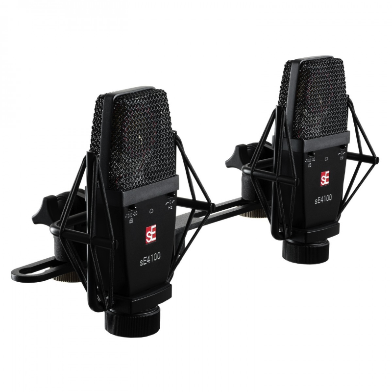 sE Electronics sE4100P LDC Coppia di Microfoni a Condensatore Cardioide a Diaframma Largo