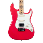 Jet Guitars JS400-CRD HSS CORAL RED ROSTED MAPLE
