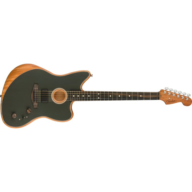 Fender American Acoustasonic® Jazzmaster®, Tungsten, Ebony Fingerboard 0972313259