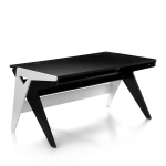 Zaor VISION O 63" desk Black/White