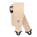 D'Addario Comfort Leather Auto Lock Guitar Strap, Tan