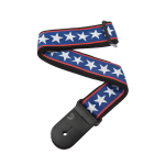 D'Addario Woven Guitar Strap, Stars & Stripes