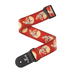 D'Addario Alchemy Guitar Strap, Live Life Skull