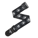 D'Addario Alchemy Guitar Strap, Skulls in Spades