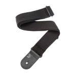 D'Addario Cotton Guitar Strap, Black