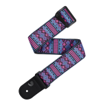 D'Addario Eco Outrun Woven Guitar Strap, Aztec