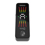 D'Addario Chromatic Pedal Tuner +