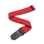 D'Addario Cotton Guitar Strap, Red