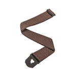 D'Addario Planet Lock Guitar Strap, Polypropylene, Brown