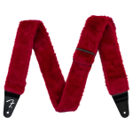 Fender Poodle Plush Strap, Red