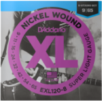 D'addario EXL120 8 Muta a 8 corde Chitarra elettrica